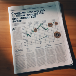 В секторе спотовых биткоин-ETF зафиксирован отток капитала в размере $145 млн