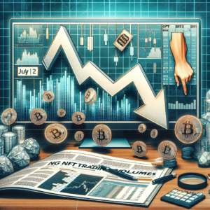 В июле объёмы торгов NFT стремятся к минимуму 2023 года