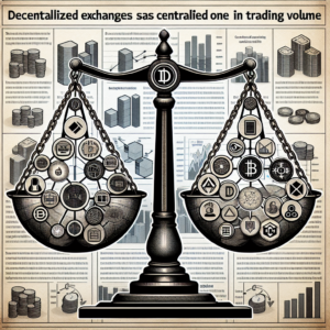 Децентрализованные биржи опередили централизованные по объёму торгов