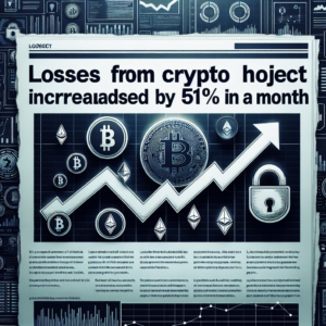 Потери от взломов криптопроектов выросли на 51% за месяц